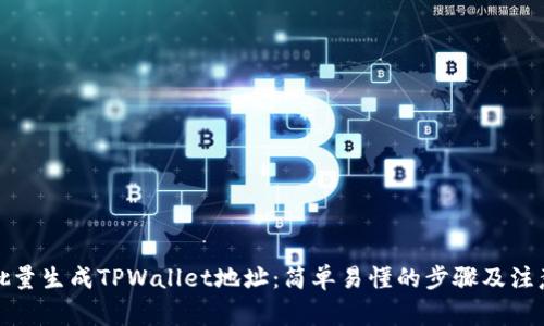 如何批量生成TPWallet地址:简单易懂的步骤及注意事项